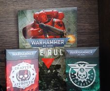 Warhammer 11 Editions Rule Book and Card