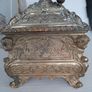 new antique bronze/brass? jewellery box Image 2