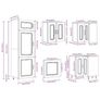 14 Piece Kitchen Cabinet Set Gloss White Image 10