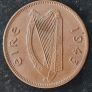 Ireland 1943 Excellent Farthing Coin Image 2