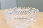 Vintage Waterford Crystal Castle Fruit Bowl