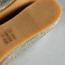 Hessy silver fine shimmer by rainbow club silver sparkling ballerinas size UK 3  EU 36.5 & UK 4 EU 37 Image 5