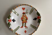 Cute  and unusual little  jester card dish