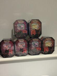 Pokemon Team Rocket Tins (6)