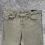 AllSaints Jeans Khaki Biker - W32 / Fits like Size 10 Image 6
