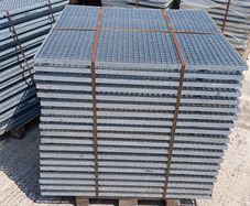 Galvanised Steel Walkway Flow Forge Grates / Panels