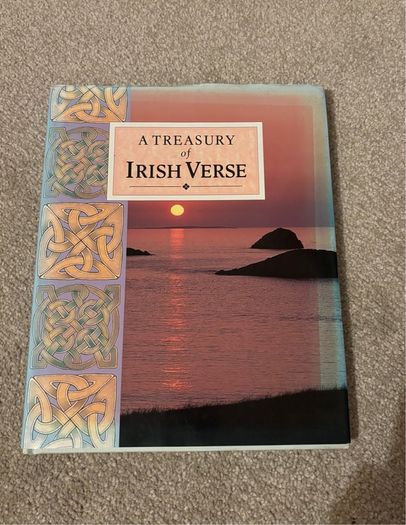 A Treasury of Irish Verse 1992 Celtic Poetry and Art