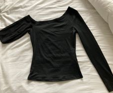 Brand New Temu Slant Shoulder Long Sleeve T-Shirt