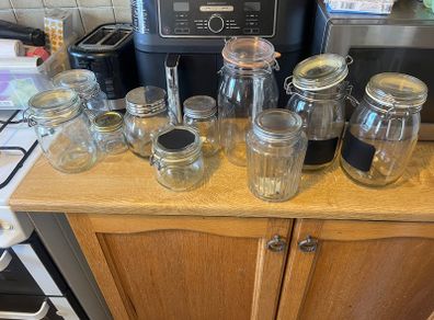 collection of jars