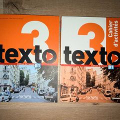 Texto B1 - French learning textbook + workbook