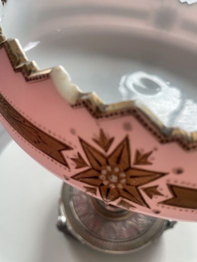 Beautiful Art Deco Glass Bowl