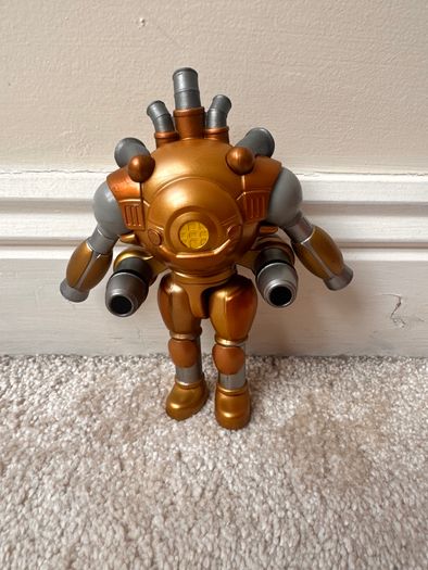 Roblox Goliath Dungeon Quest Fusion Throwdown Robot Action Figure approx. 12 cm. Used Please see photos