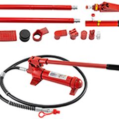 Porta Power Hydraulic Jack Kit 6 Ton Sheet Metal Correction Automotive Frame Shape Repair Separation Jack Tools