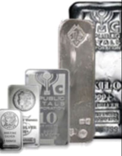 Silver Bar & Coins