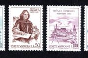 1973 Vatican City 5th centenary of the birth of Copernicus Commemorative Stamps Mint Never Hinged (MNH)