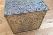 Brass fireside logbox
