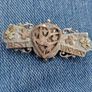 bird themed victorian sweetheart brooch best wishes. Image 10