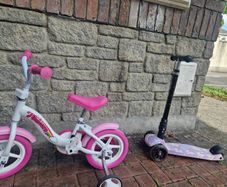 Girls bike & scooter