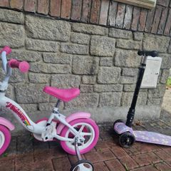 Girls bike & scooter