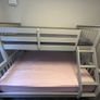 EZ living Lara Grey triple bunk bed with mattress Image 4