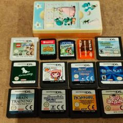 Ds, 3ds, switch and vita games