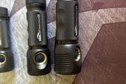 Two Zebralight SC600w IV Plus Hi Flashlights