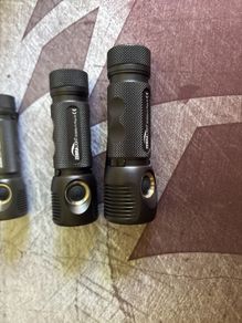 Two Zebralight SC600w IV Plus Hi Flashlights