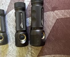Two Zebralight SC600w IV Plus Hi Flashlights
