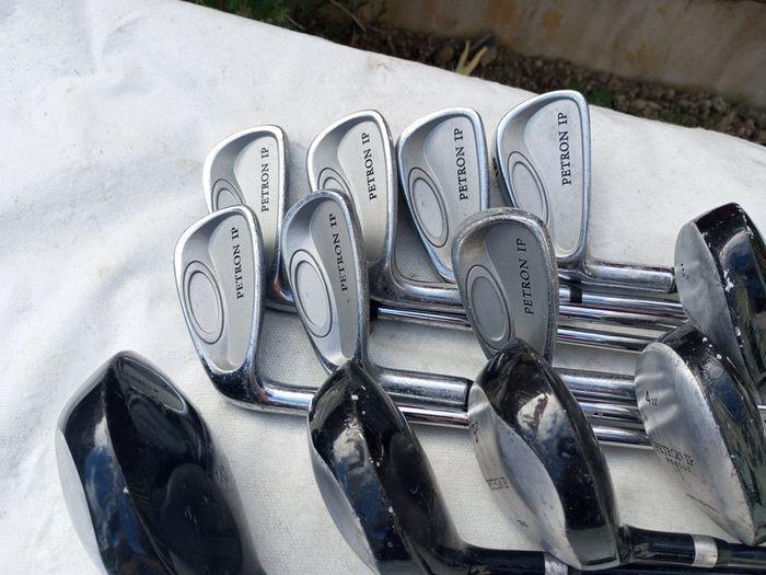 Petron ip golf clubs. Left handed clubs.