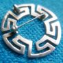 Vintage Celtic Knotwork Brooch (looks like sterling silver but has no stamp) Image 4