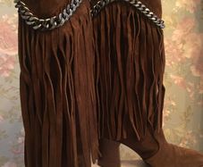 Casadei suede boots. New. US10.