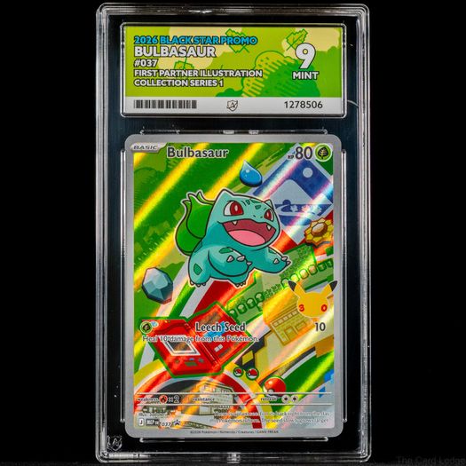Bulbasaur MEP 037 Ace Grading 9 Mint First Partner Illustration Collection Series 1 Pokemon Card