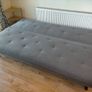 Robson Click Clack Sofa Bed with Storage - Grey Image 3