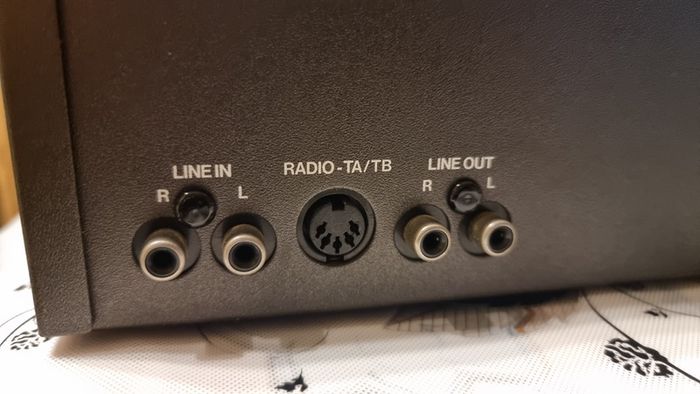 From 1983 Telefunken RC100 tape deck, good condition.