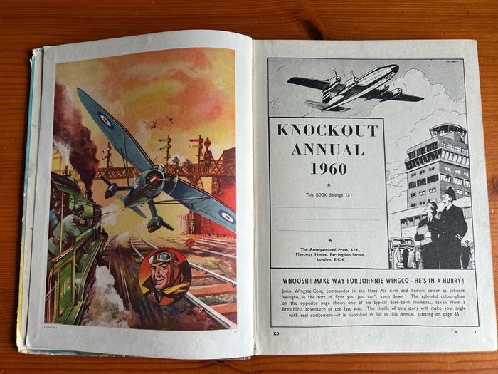 Vintage annual: 'Knockout' annual 1960