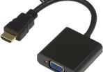 New HDMI In Male to VGA Out Female Video Converter Adapter for TV Monitor #347