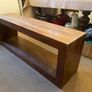 Walnut bench Image 3