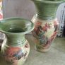 Set of 2 Vaseses been market is associated with Fermoyle Pottery, which is based in County Kerry, Ireland. Fermoyle Pottery often collaborates with the design studio Image 2