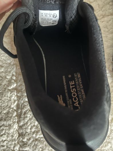 Lacoste Men's Elite Active Sneakers Running Shoes Trainers shoes size 43
