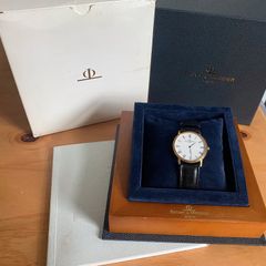 Baume & Mercier Classima 18k Solid Gold Ultra Thin Swiss Quartz Watch MV045088