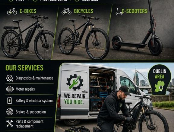 Repairs E-Bikes E-Scooters