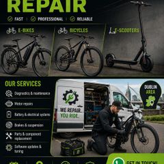 Repairs E-Bikes E-Scooters