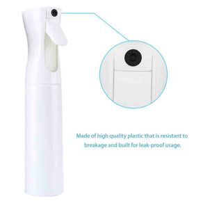 Hairdressing Fine Mist Spray Bottle Salon Barber Hair Tools Water Sprayer 300ML - WHITE