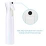 Hairdressing Fine Mist Spray Bottle Salon Barber Hair Tools Water Sprayer 300ML - BLACK Image 7