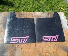 Subaru sti mud flaps