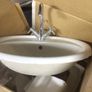 Inset Bathroom Basin / Sink with Mixer Tap - Perfect Condition Image 3