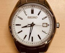 Seiko SBTM337 JDM Titanium Solar Radio-Controlled Watch - Full Set