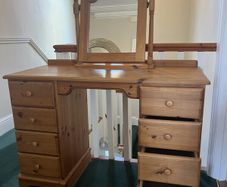 Desk/Dressing table Solid Pine