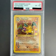 PSA 6 - 1st Edition Charizard
