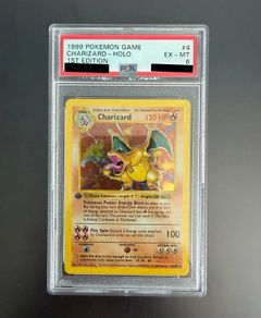 PSA 6 - 1st Edition Charizard